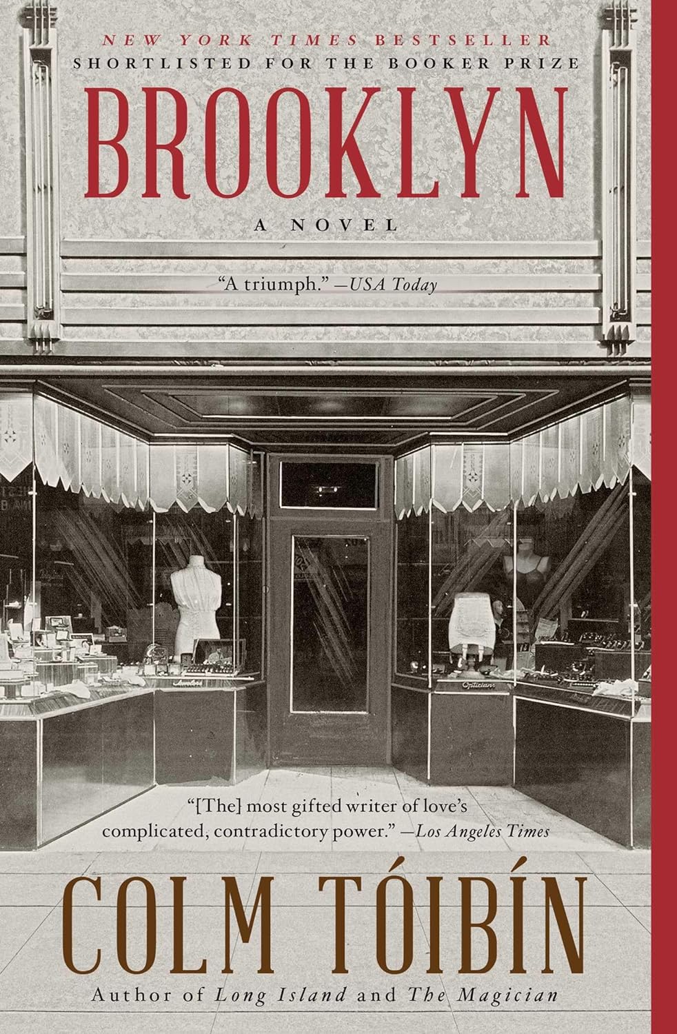 BROOKLYN (2022 Hardcover Edition) by Colm Tóibín – A Heartfelt Journey of Love and Identity